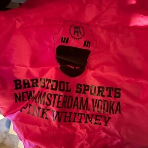 Pink Whitney Barstool New Amsterdam Vodka Drawstring Bag